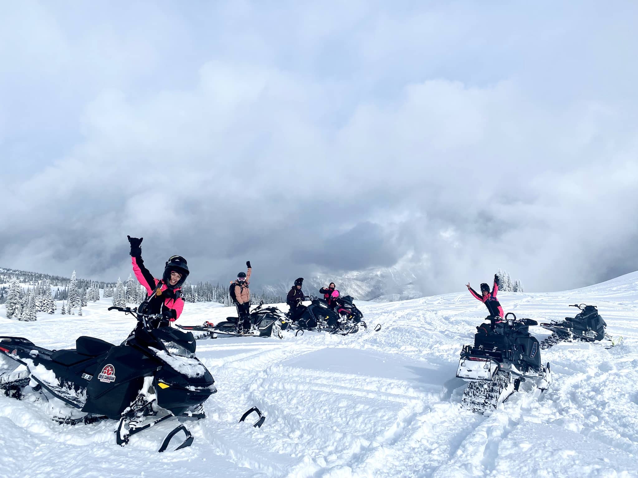 Köra Snöskoter i Funäsfjällen